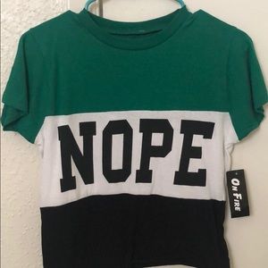 NOPE T-shirt BRAND NEW